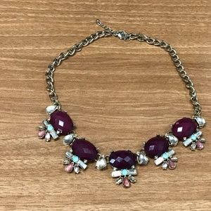 The Limited Purple Gem Statement Necklace